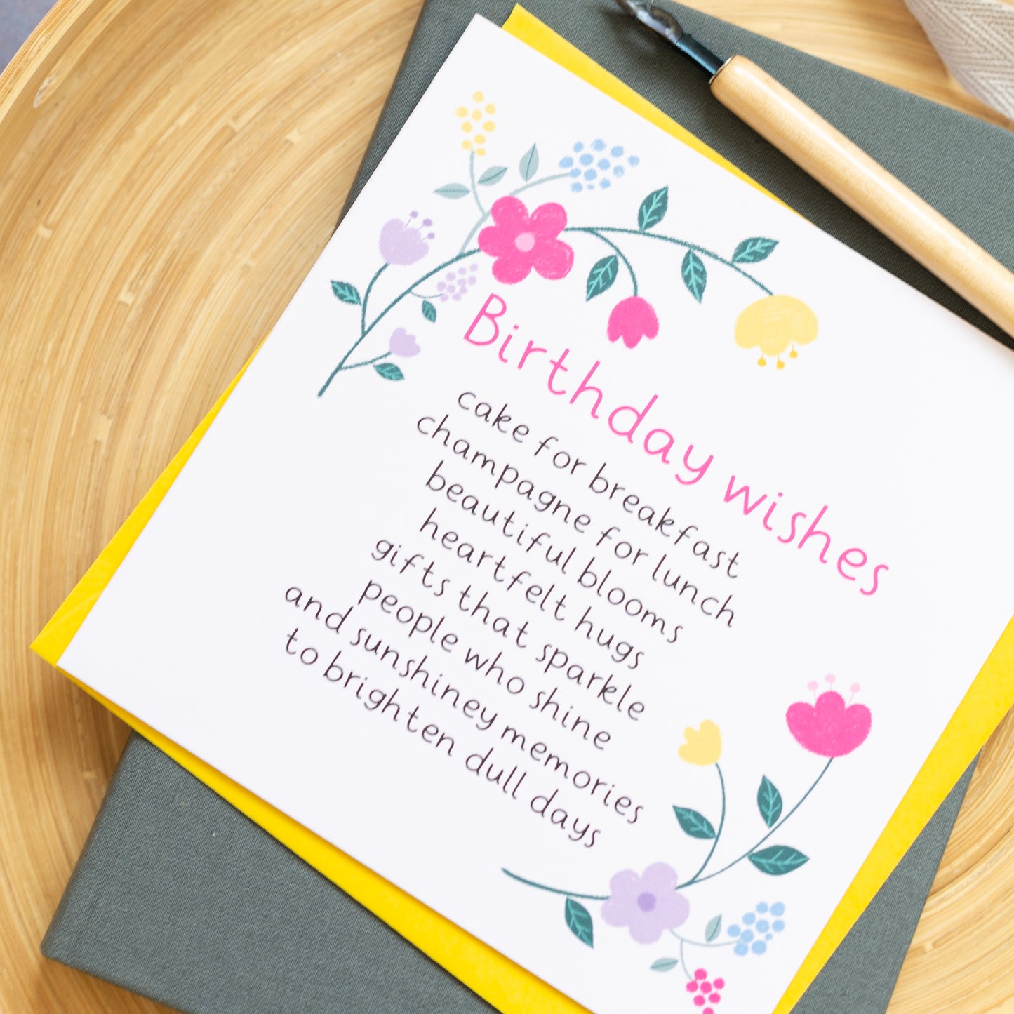 Birthday Wishes Card