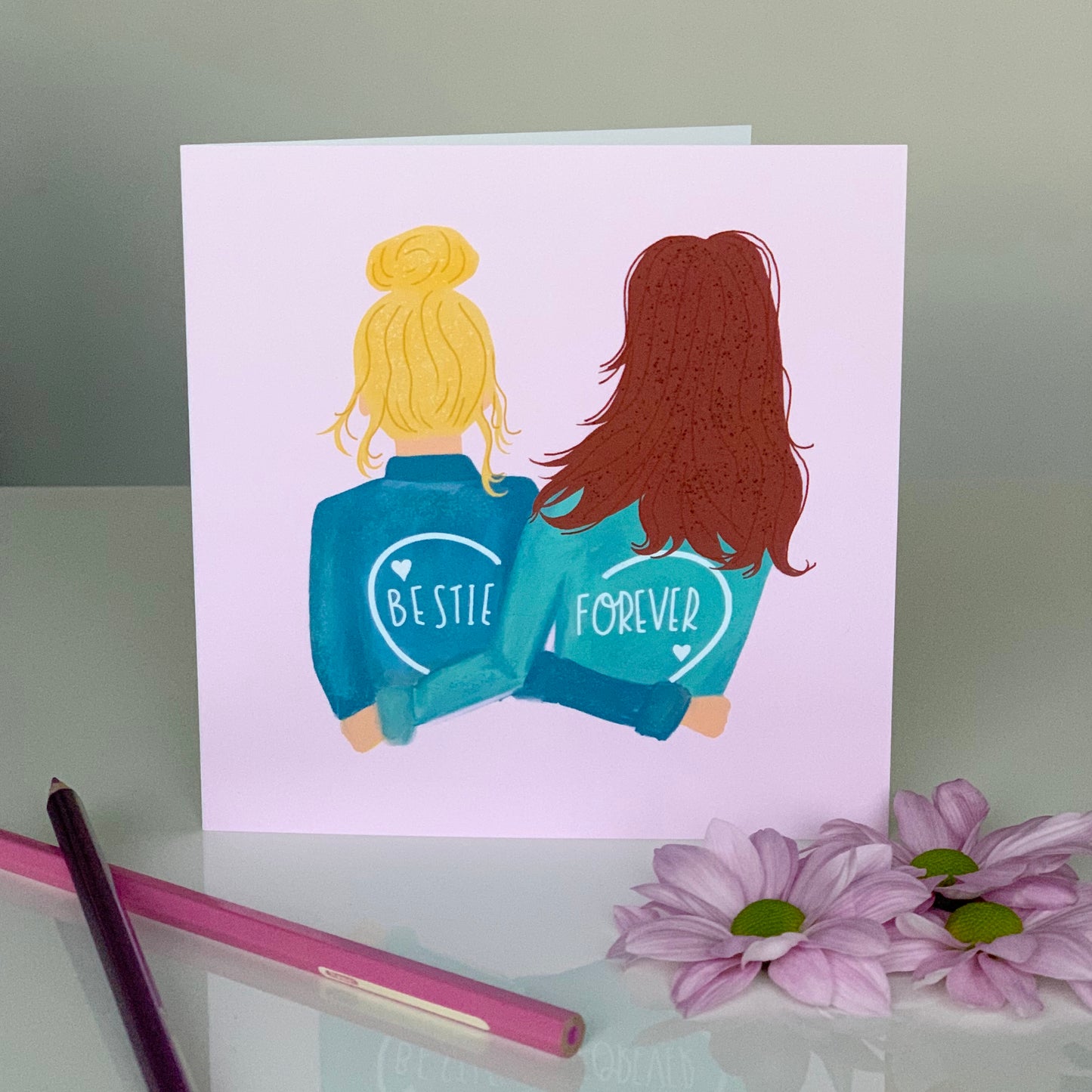 Bestie Forever Friendship Card