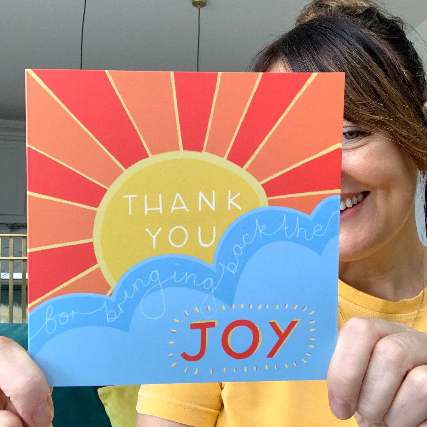 Joy Thank You Card