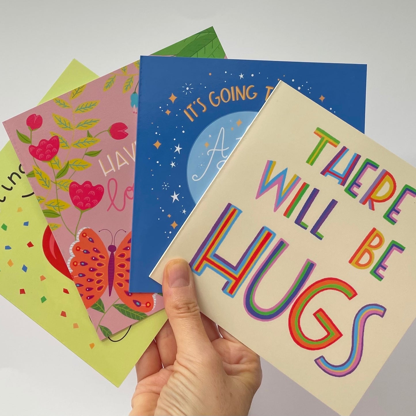 There Will Be Hugs Thinking of You Card