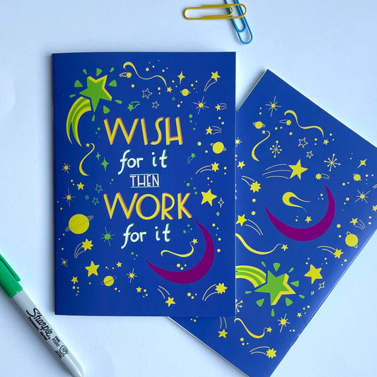 Wish For It A5 Notebook