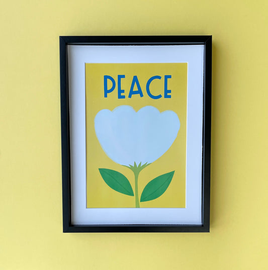 Flower Peace Print