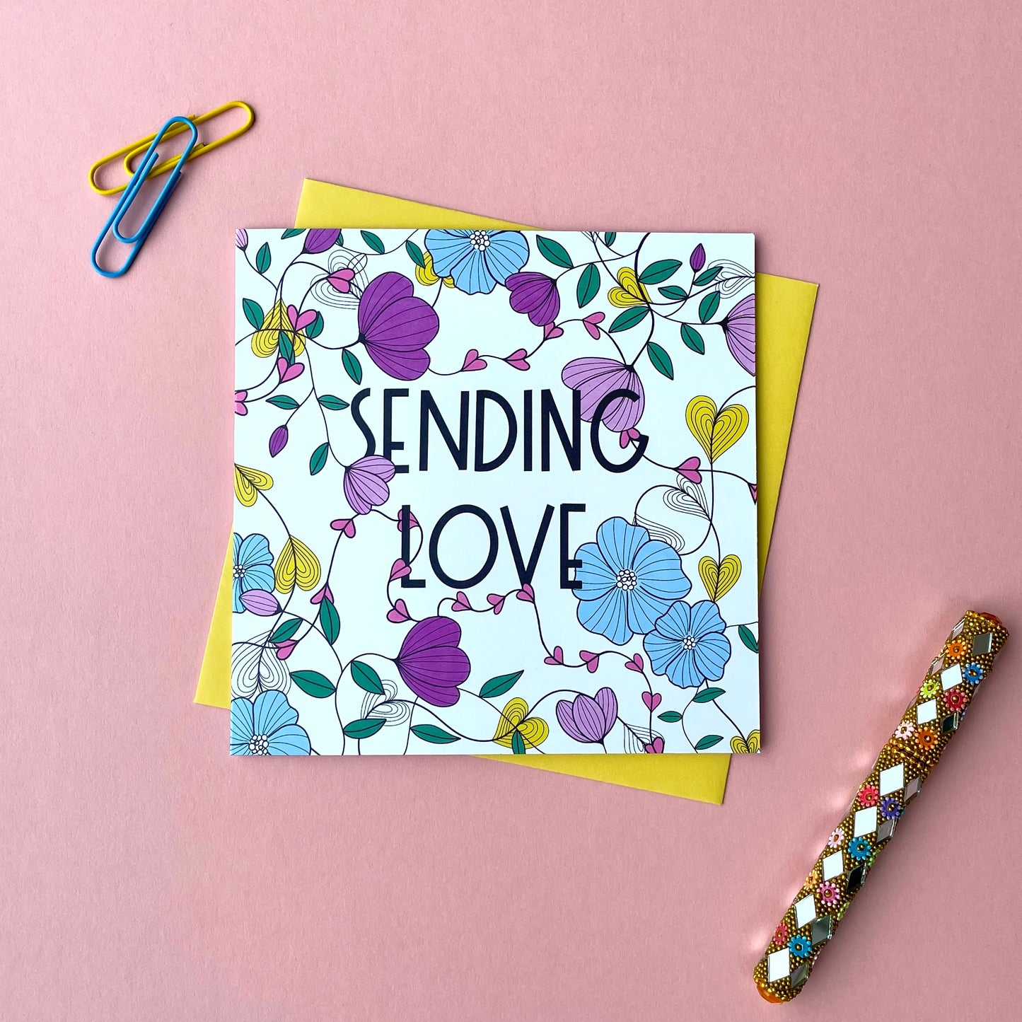 Sending Love Card