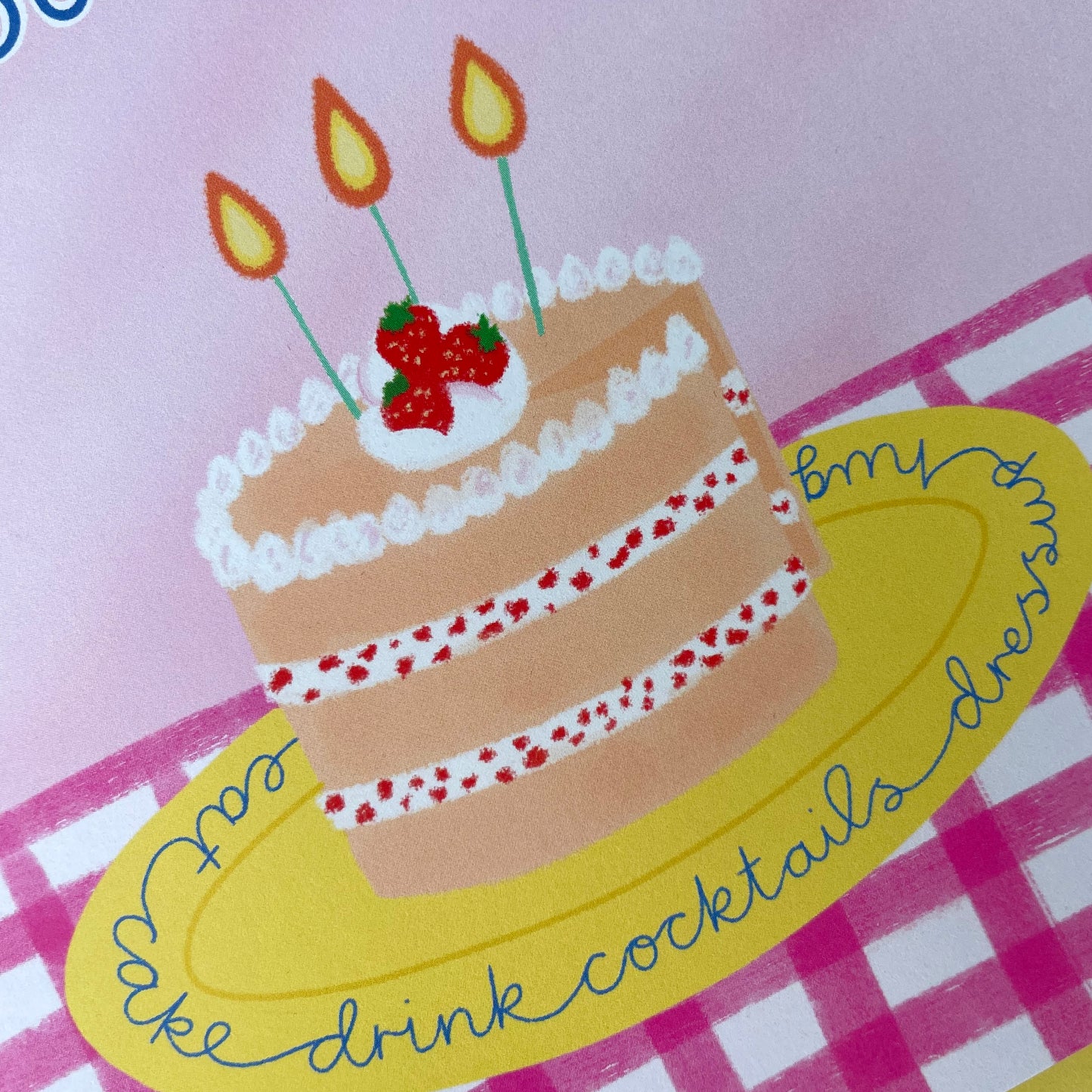 Cake Happy Birthday Card