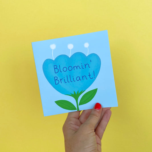 Blooming Brilliant Congratulations Card