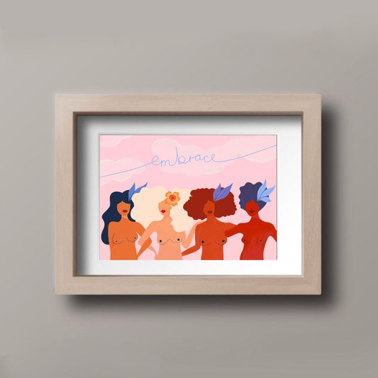 Embrace Art Print